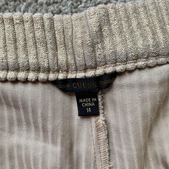 GUESS kid 14 corduroy straight legged pants - Picture 2 of 2